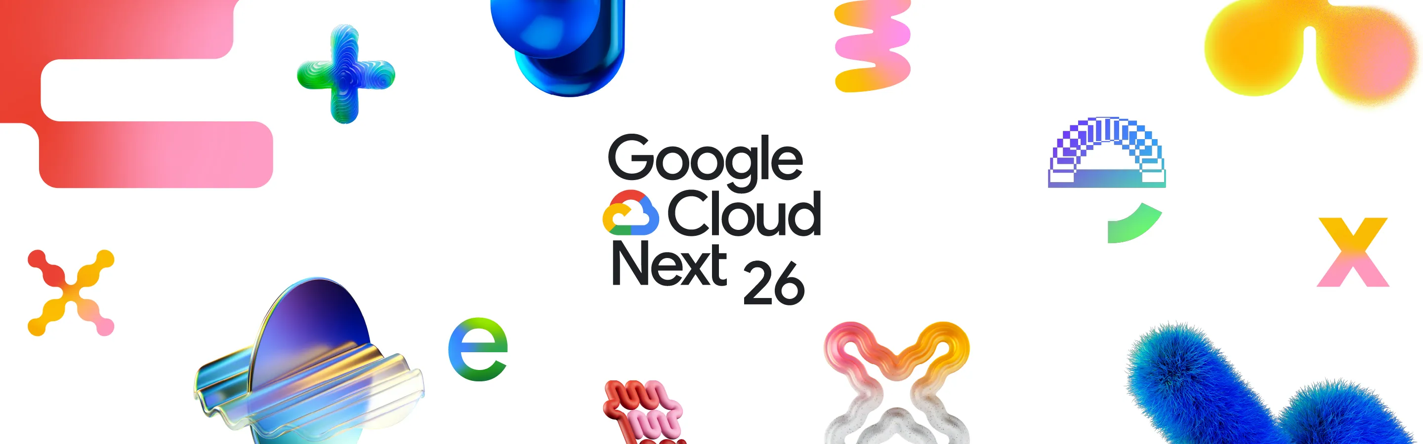 Identidad visual de Google Cloud Next 2026