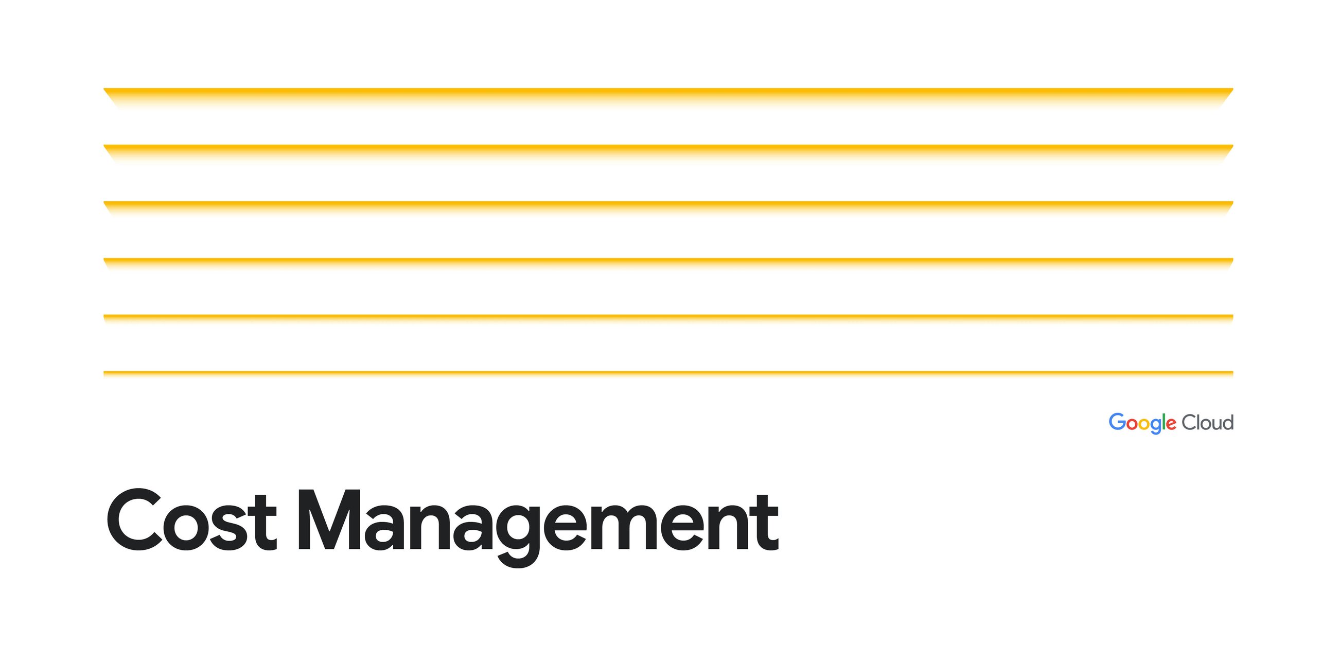 Portada oficial Cost Management del anuncio de Google Cloud sobre alertas y límites de gasto